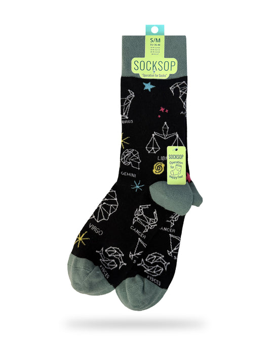 Socksop Zodiac Signs | High Cotton Content