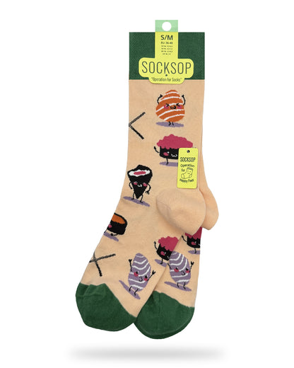 Socksop Sushi | High Cotton Content