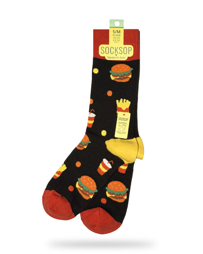 Socksop Burger | High Cotton Content