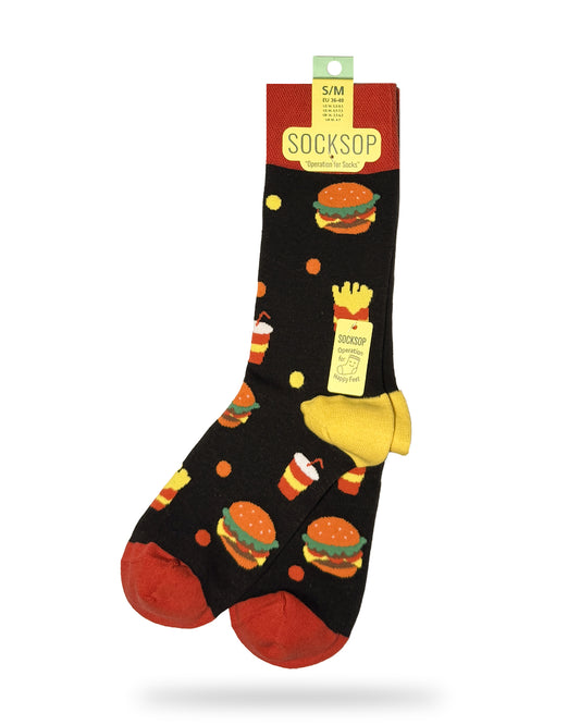 Socksop Burger | High Cotton Content