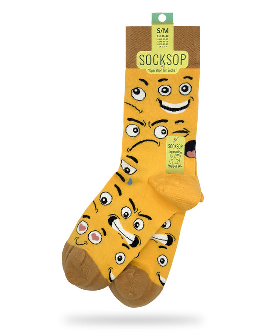 Socksop Emoji | High Cotton Content