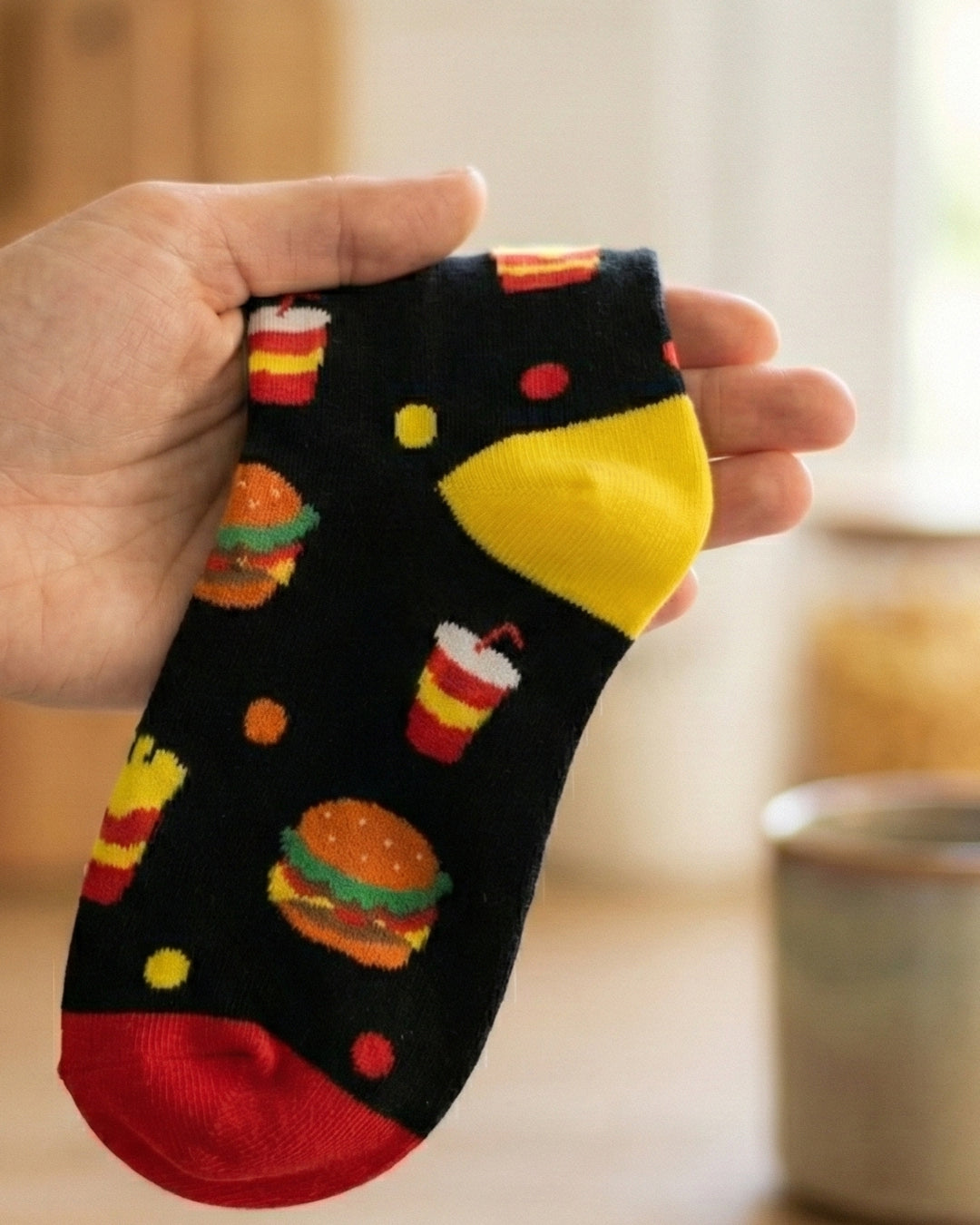 Socksop Burger | High Cotton Content