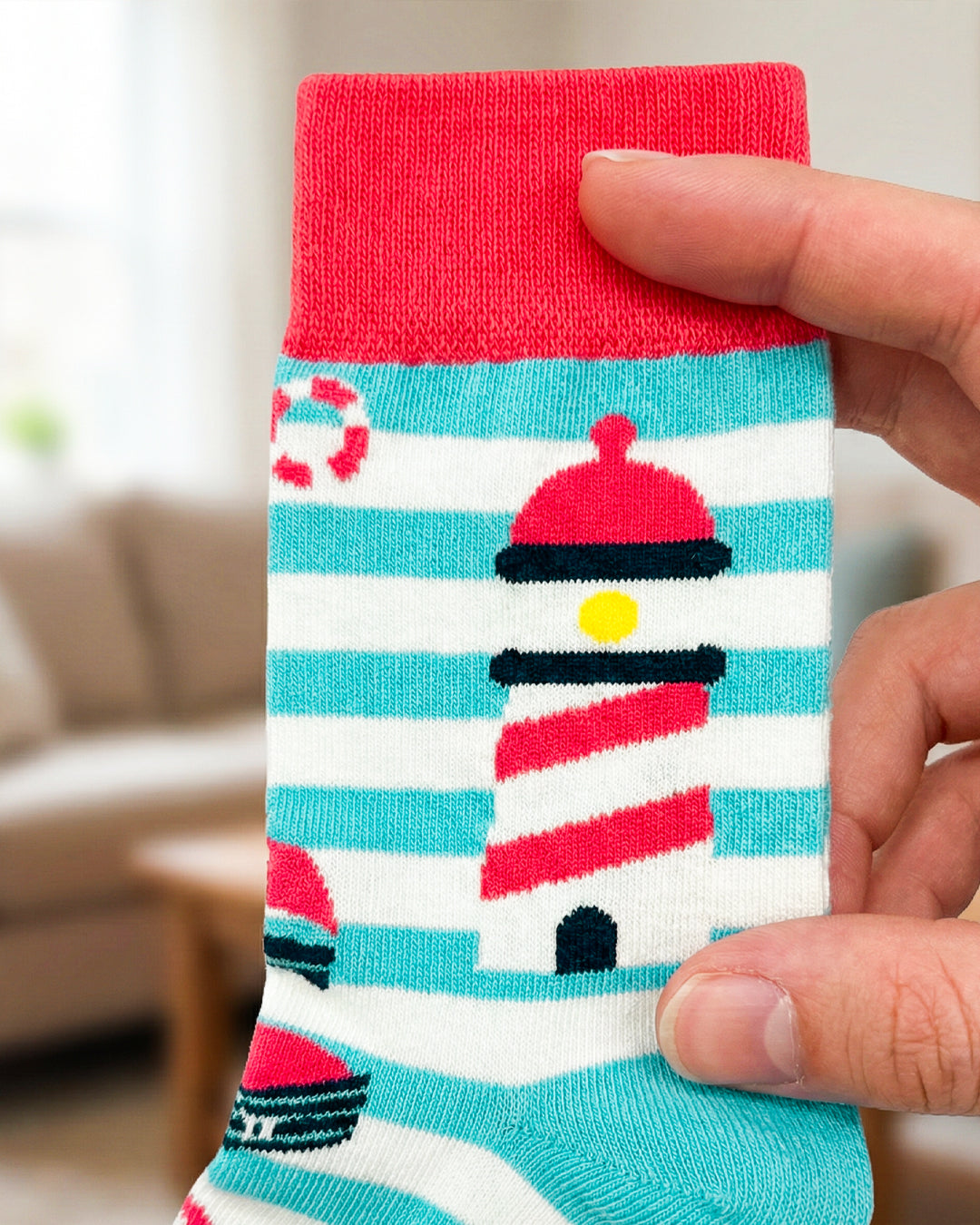 Socksop Lighthouse | High Cotton Content