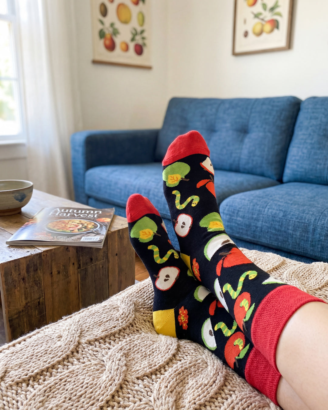 Socksop Apple | High Cotton Content