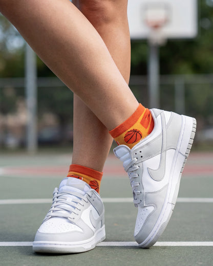 SOCKSOP Funky Basketball Socks | High Cotton Breathable Ankle Socks