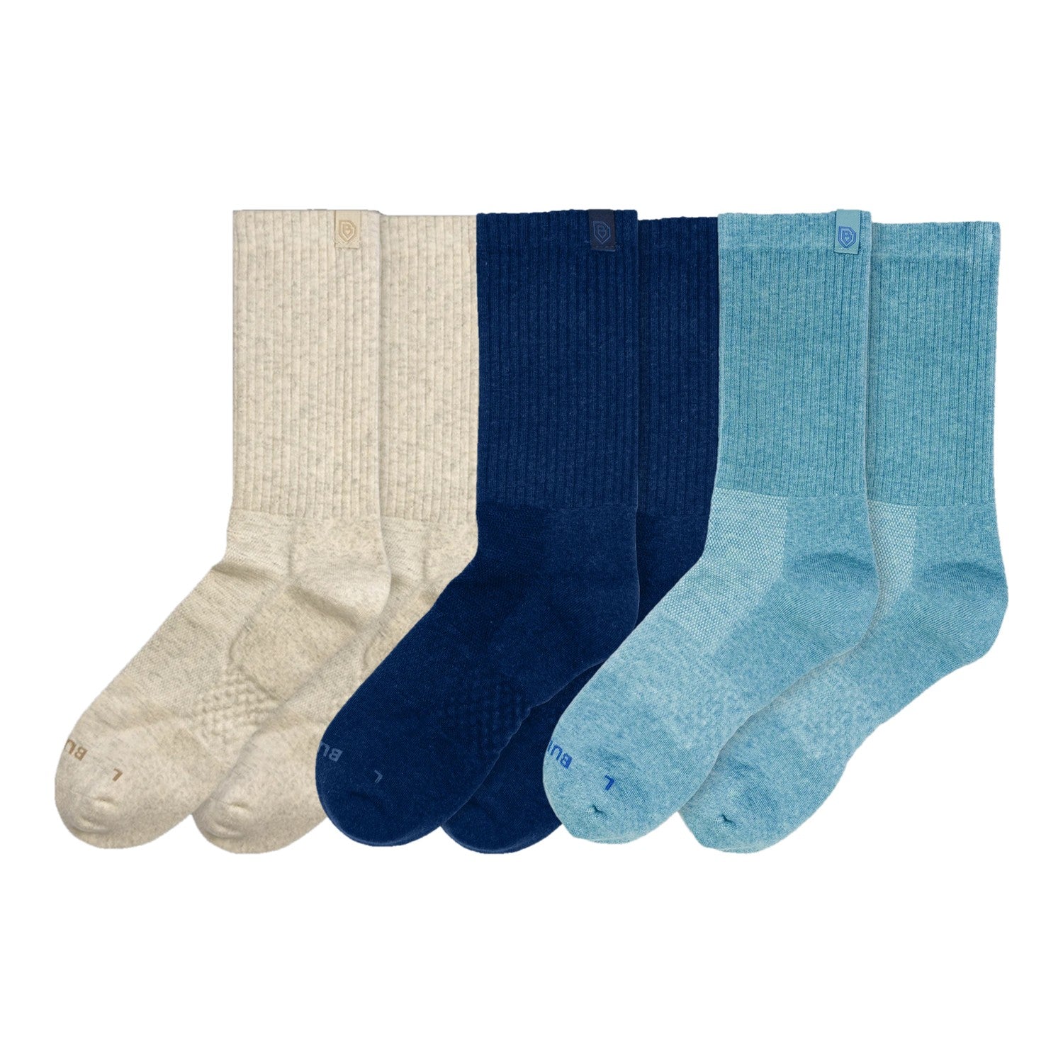 Bulg Nr.788 crew socks three pair stack
