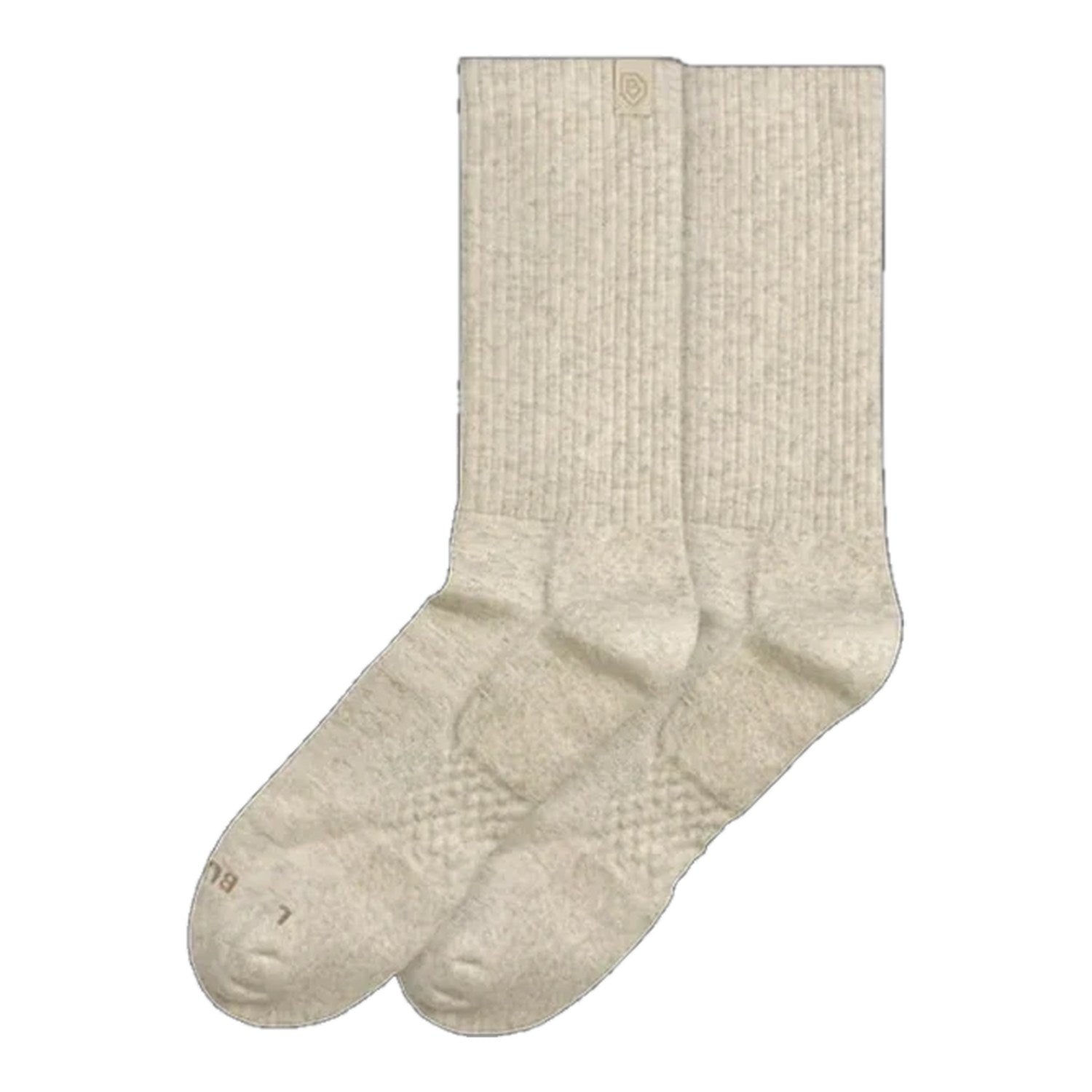 Bulg Nr.788 5-Pair Bleached Nature Gift Set, Premium Combed-Cotton Cushioned Crew Socks