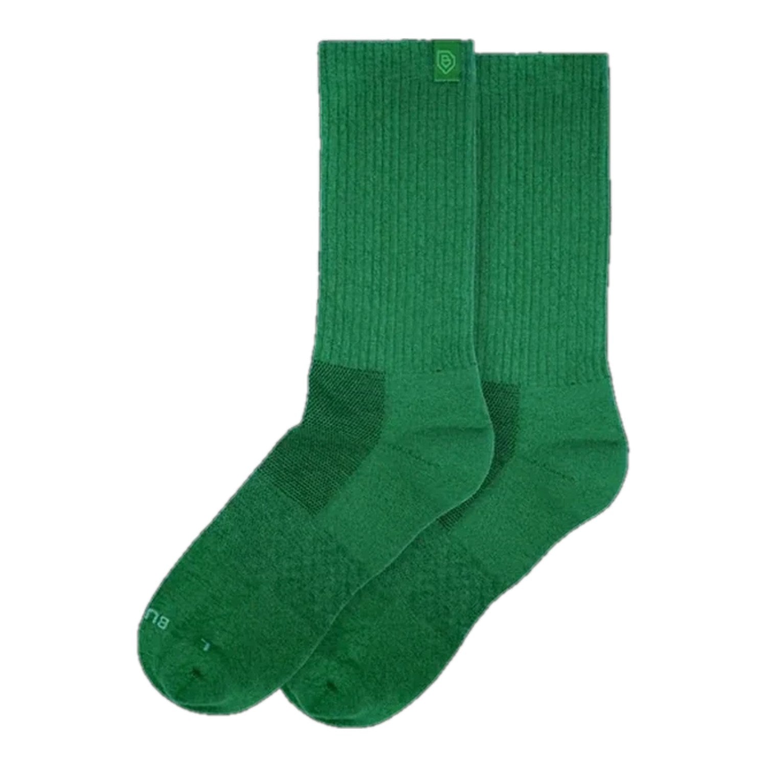Bulg Nr.788 3-Pair British Racing Green Gift Set, Premium Combed-Cotton Cushioned Crew Socks