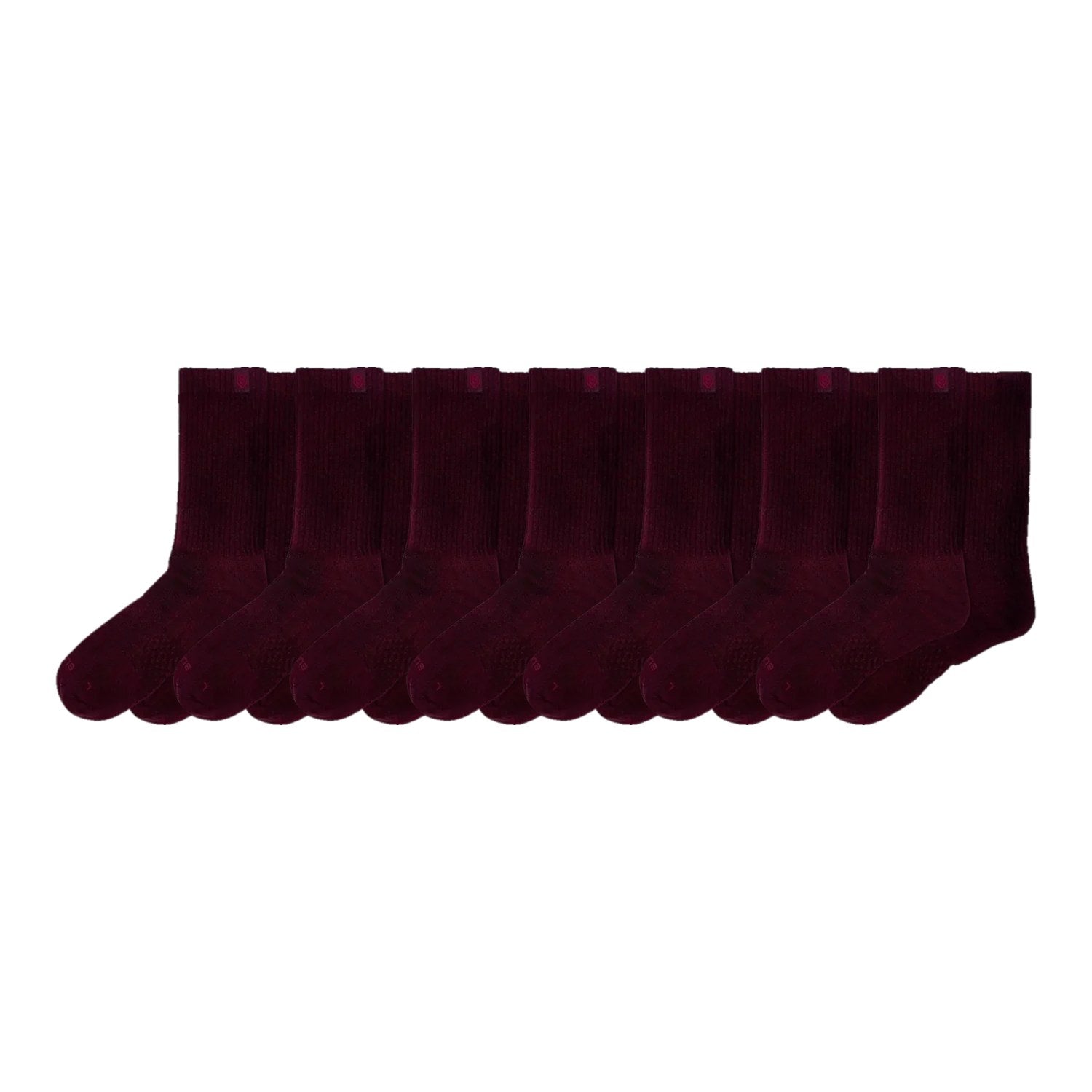 Bulg Nr.788 7-Pair C'est La Vie Gift Set, Premium Combed-Cotton Cushioned Crew Socks