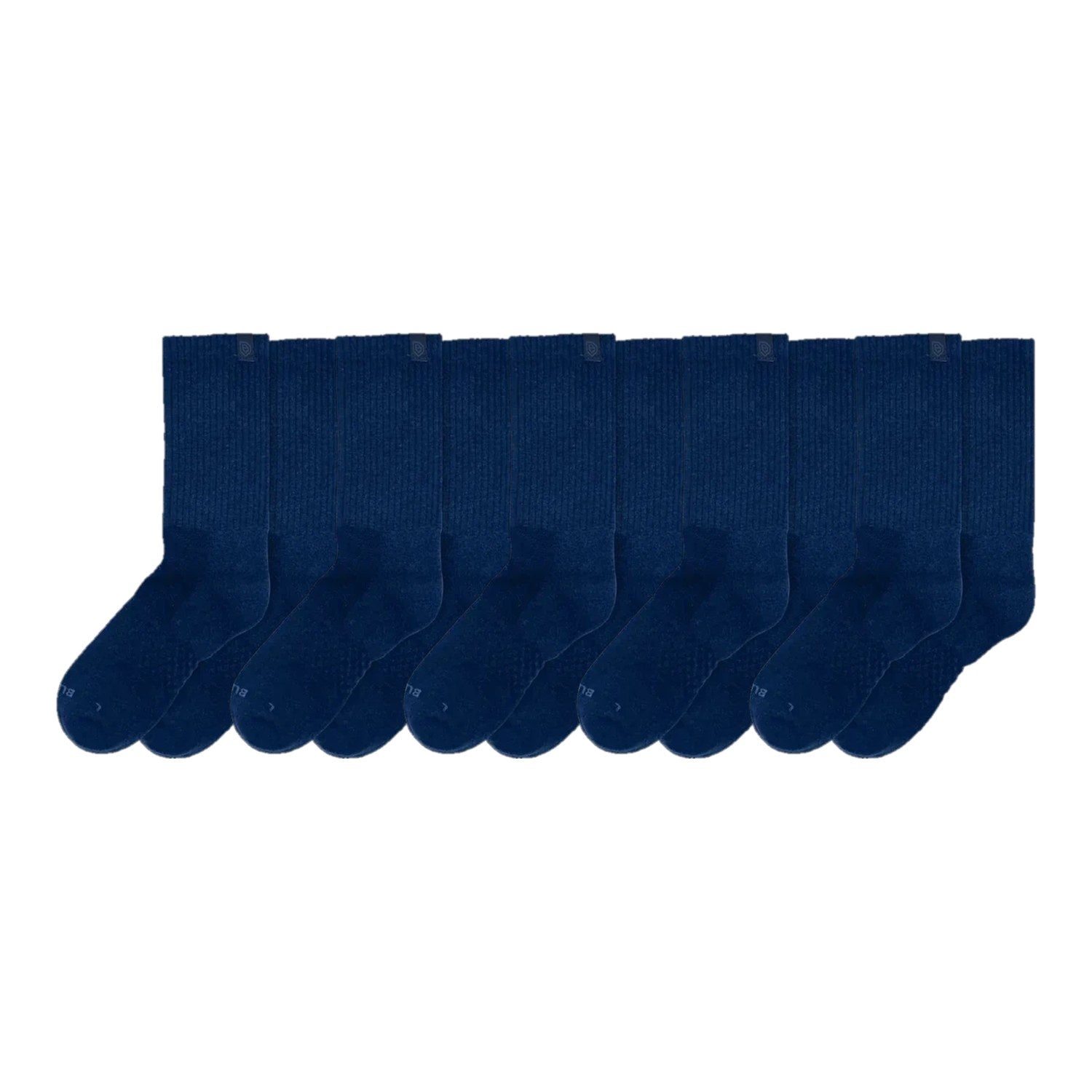Bulg Nr.788 5-Pair Dark Blue Bond Gift Set, Premium Combed-Cotton Cushioned Crew Socks