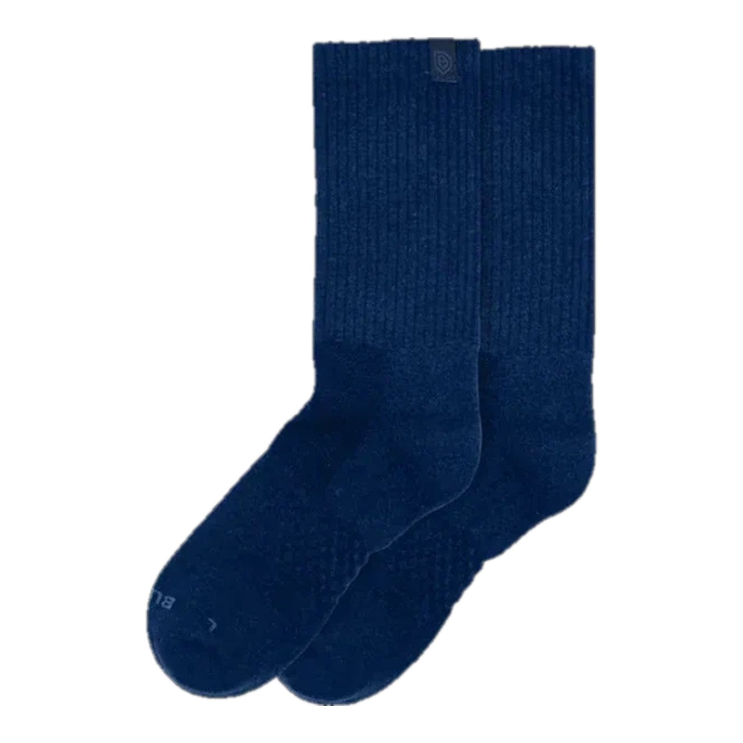 Bulg Nr.788 5-Pair Dark Blue Bond Gift Set, Premium Combed-Cotton Cushioned Crew Socks