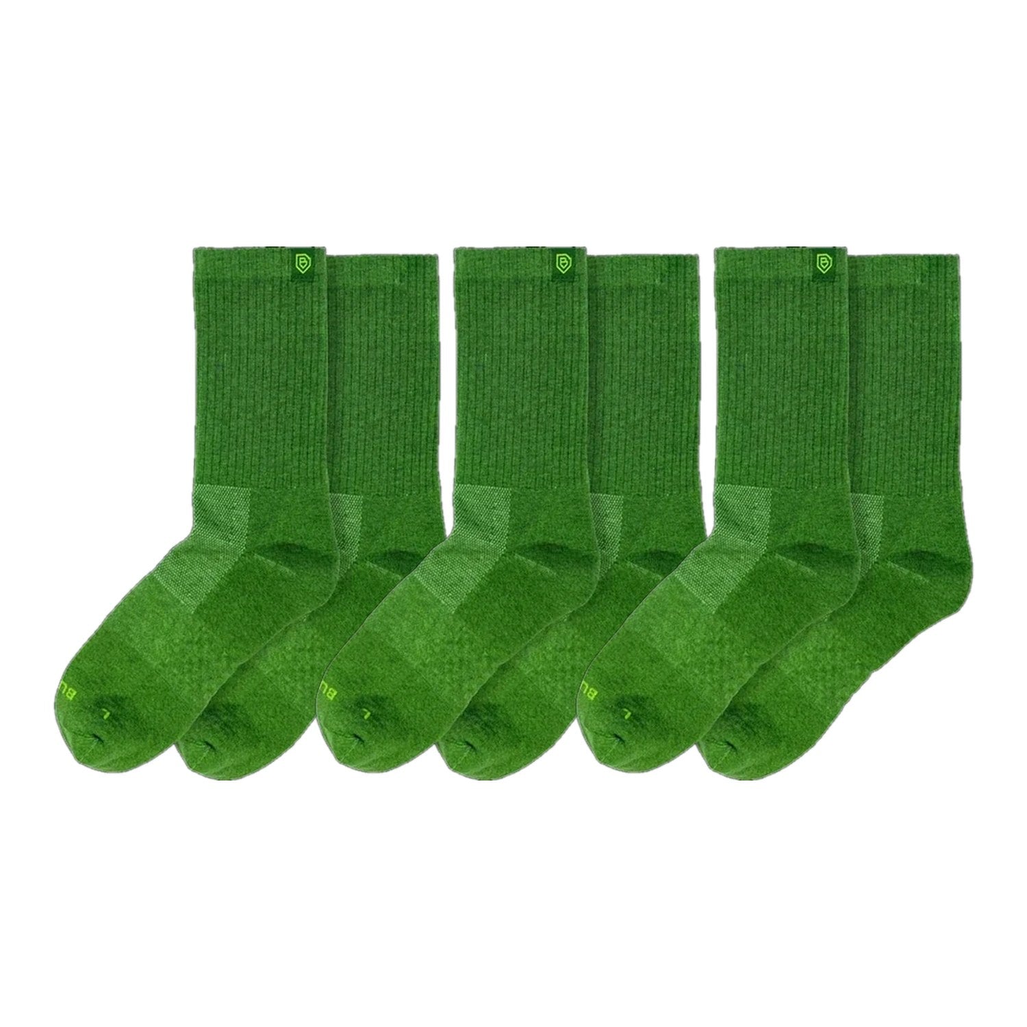 Bulg Nr.788 3-Pair Dormen Gift Set, Premium Combed-Cotton Cushioned Crew Socks