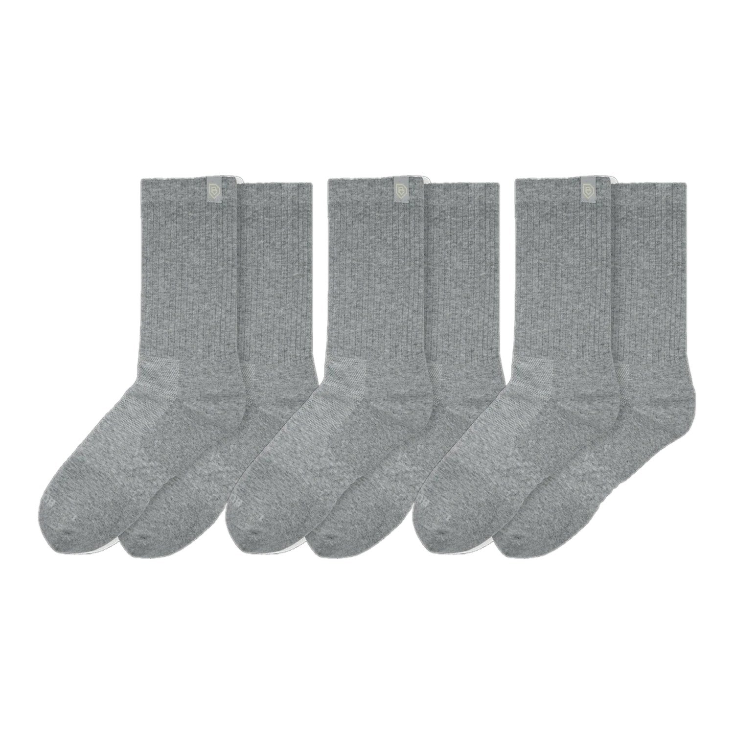 Bulg Nr.788 3-Pair Ephesus Gift Set, Premium Combed-Cotton Cushioned Crew Socks