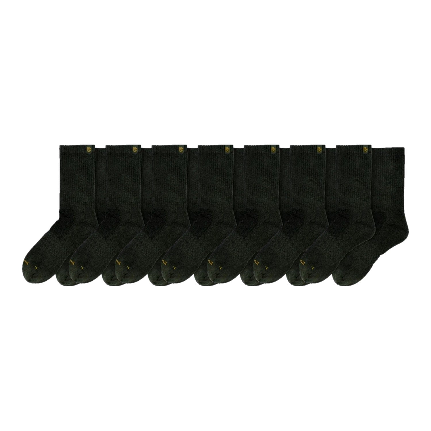 Bulg Nr.788 7-Pair Hunter Gift Set, Premium Combed-Cotton Cushioned Crew Socks