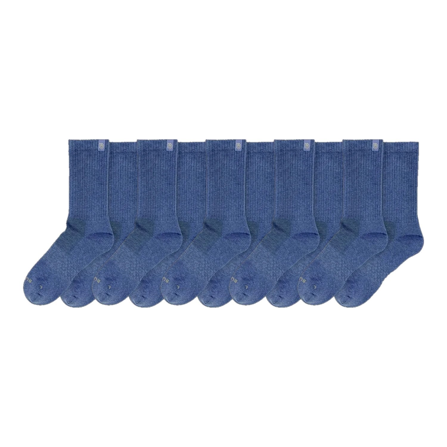 Bulg Nr.788 5-Pair Quamash Gift Set, Premium Combed-Cotton Cushioned Crew Socks