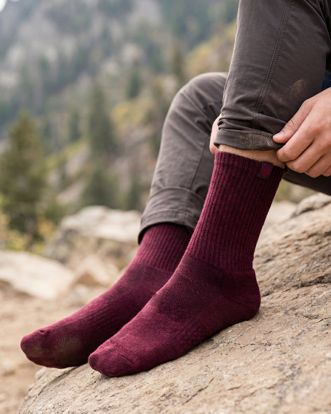 Bulg 788 Crew Socks C'est La Vie — lifestyle