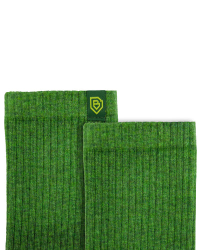 Bulg 788 Dormen crew socks knit detail closeup combed cotton blend