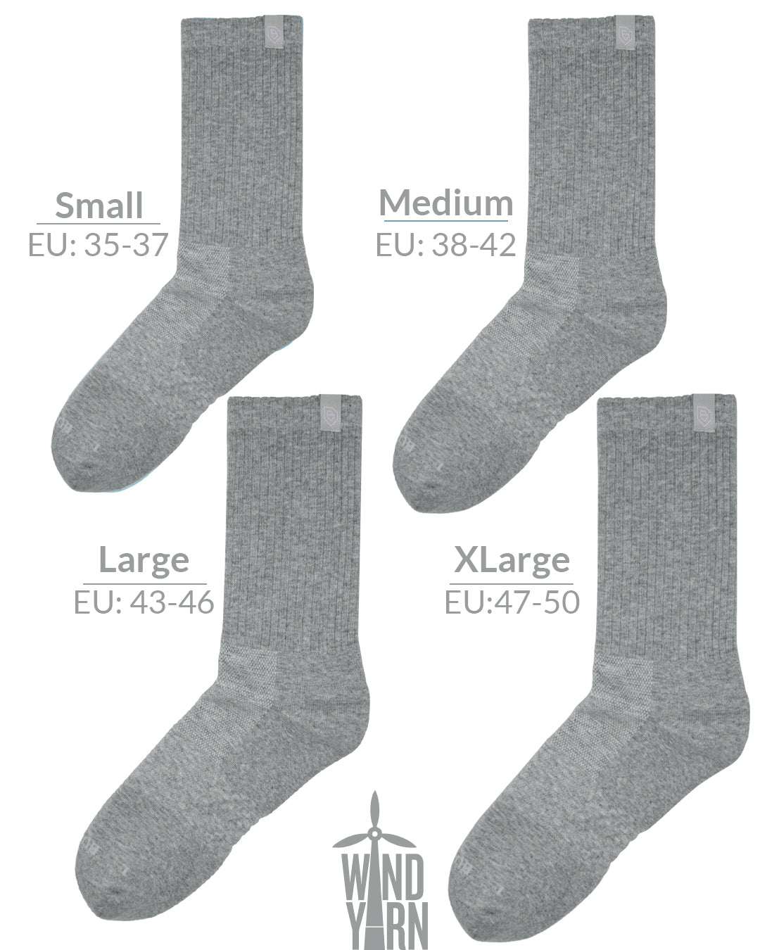 Bulg 788 Ephesus crew socks size chart fit guide