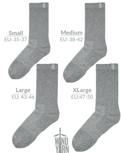 Bulg 788 Ephesus crew socks size chart fit guide