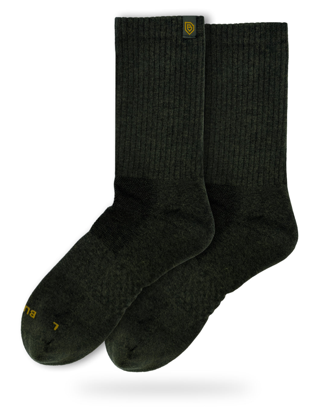 Bulg 788 Crew Socks — Hunter