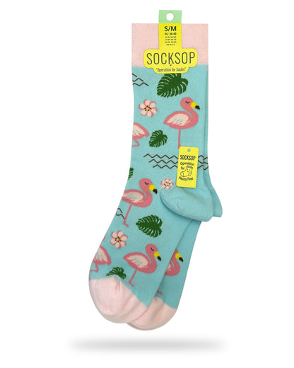 Socksop Flamingo | High Cotton Content