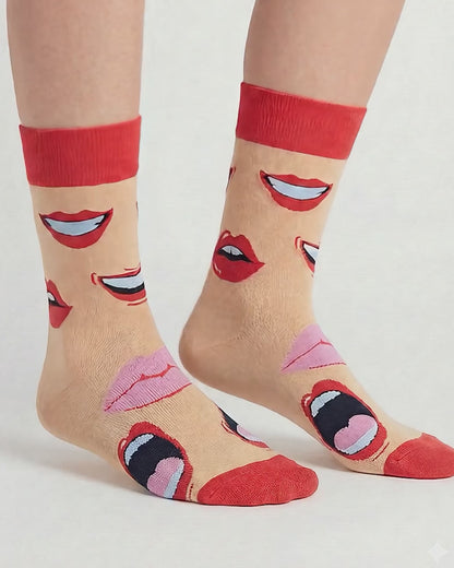 Socksop Lips | High Cotton Content
