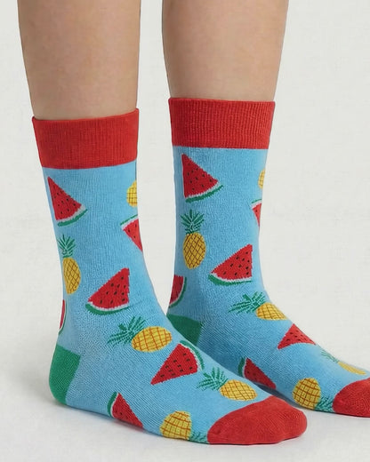 Socksop Watermelon | High Cotton Content