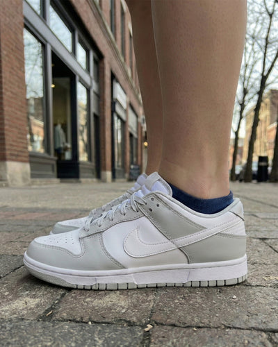 Socksop Space ankle socks worn outdoors with low-cut shoes — astro-fan street style